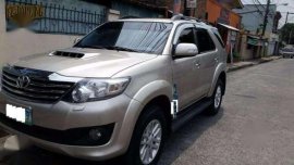 Toyota Fortuner G. 2013