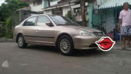 Honda Civic Dimension 2002 MT Beige For Sale 