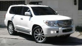 2011 Toyota Land Cruiser 200 White For Sale 