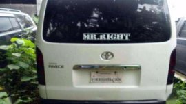 Good Running Condition 2015 Toyota Hiace Commuter 2.5L MT For Sale