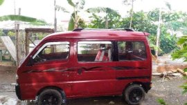 Fresh Suzuki Multicab Van MT Red For Sale 