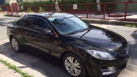 2008 Mazda 6 2.3 AT Black Sedan For Sale 
