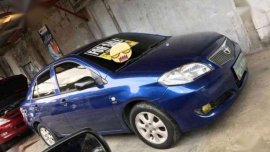 Toyota Vios Manual Blue Sedan For Sale 