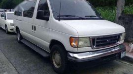 2004 Ford E150 AT White Van For Sale 