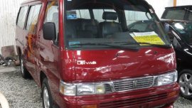 2007 Nissan Urvan Van red for sale 