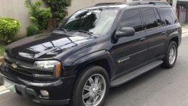2004 Chevrolet Trailblazer AT SUV Black For Sale 