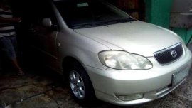 Toyota Corolla Altis 2002 1.6E Silver For Sale 