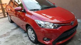 2017 Toyota Vios E Dual VVTi AT Red For Sale 