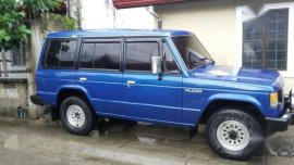 Mitsubishi Pajero Local Manual Blue For Sale 