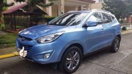 Hyundai Tucson 2014 Gas Blue For Sale 
