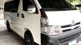 Almost New 2013 Toyota Hiace Commuter Van MT For Sale