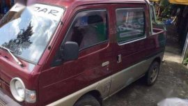 Suzuki F6A Multicab 1999 MT Red For Sale 