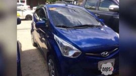 Hyundai Eon 2016 0.8 MT Blue For Sale 