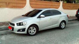 Chevrolet Sonic LT 2015 MT Silver For Sale 