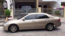 Honda Accord 2005 2.0 Matic Beige For Sale 
