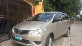 Toyota Innova E Diesel 2012 Beige For Sale 