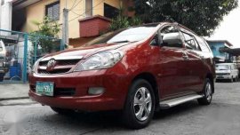 2008 Toyotal Innova J MT Red SUV For Sale 