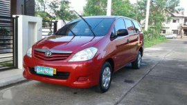 Toyota Innova 2012 DIESEL alt fortuner adventure starex montero e g j