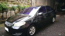 Toyota Vios 2003 MT Black Sedan For Sale 