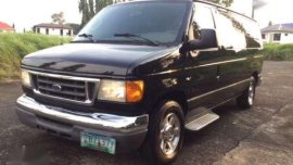 2005 Ford E150 AT Van Black For Sale 