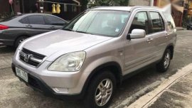 2003 Honda CRV AT 4x2 Silver For Sale 