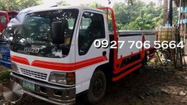 isuzu elf dropside 15ft aluminum sidings with power lifter 4hg1 engine