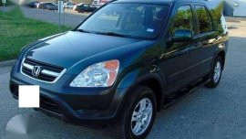 year 2003 Honda CRV ( color - dark green ) automatic-GAS