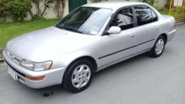 1995 Toyota Corolla Gli 1.6 MT Silver For Sale 