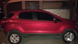  2017 Ford Ecosport AT Red SUV For Sale 