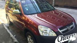 2003 Honda CR-V Gen 2 AT Red For Sale 