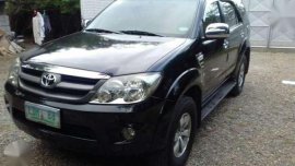 2007 Toyota Fortuner G VVTi AT Black For Sale 
