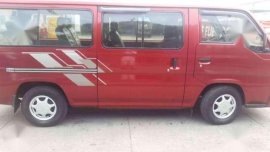 2009 Nissan Urvan Escaped MT Red For Sale 