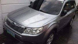 2010 Subaru Forester 2.0X AT Silver For Sale 
