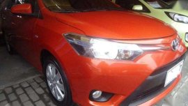 2016 Toyota Vios E AT Orange Sedan For Sale 