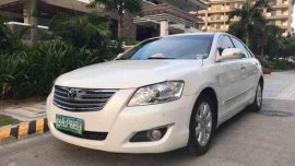 2007 Toyota Camry 2.4V AT White For Sale 