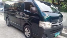 2013 Toyota Hiace Commuter MT Green For Sale 