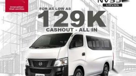 129K for NV350 Urvan 2.5L Turbocharged 15 seater