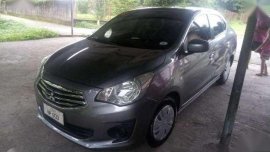 2016 Mitsubishi Mirage G4 Glx MT Gray For Sale 
