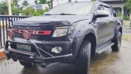 Ford Ranger 2013 AT 4x2 XLT Black For Sale 