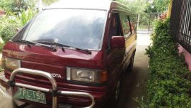 Toyota Liteace 1992 AT Van Red For Sale 