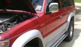 Mitsubishi Pajero 1995 4x4 AT Red For Sale 