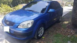 Kia Rio 2008 1.3L DOHC 16V MT Blue For Sale 