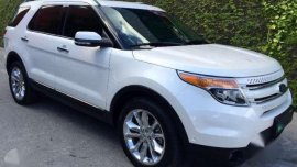 2013 Ford Explorer 4x4 3.5 AT White For Sale 