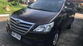 Fresh Toyota Innova E 2015 AT Brown For Sale 