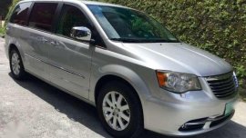 2012 Chrysler Town and Country Silver For Sale 