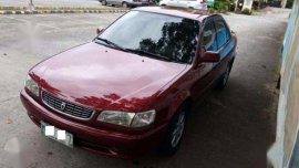 Toyota Corolla Gli 1.6 1998 MT Red For Sale 
