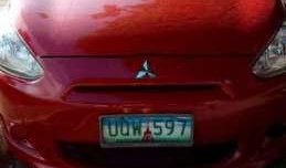 Mitsubishi Mirage GLX 2013 MT Red For Sale 