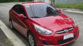 2016 Hyundai Accent red for sale