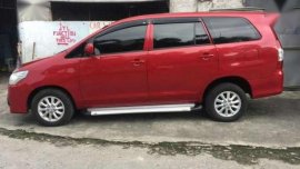 Toyota Innova 2.5E 2016 MT Red For Sale 