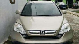 HONDA CRV 2008 AT 3rd Gen Beige For Sale 